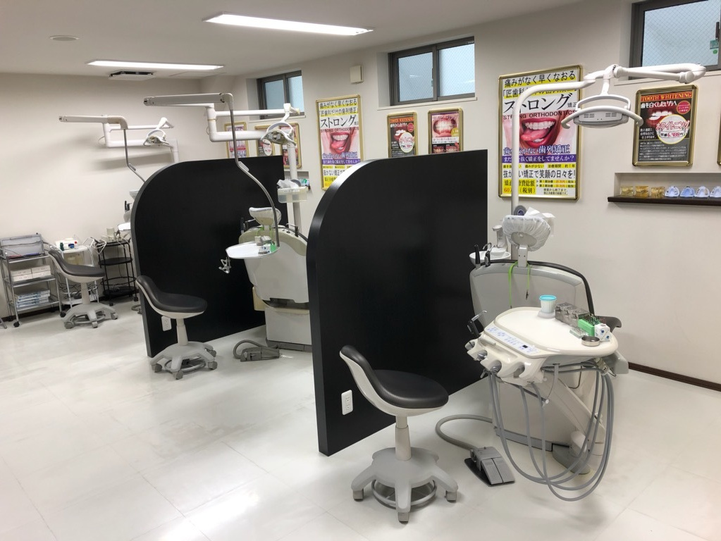 広島の矯正歯科匠歯科の診療室